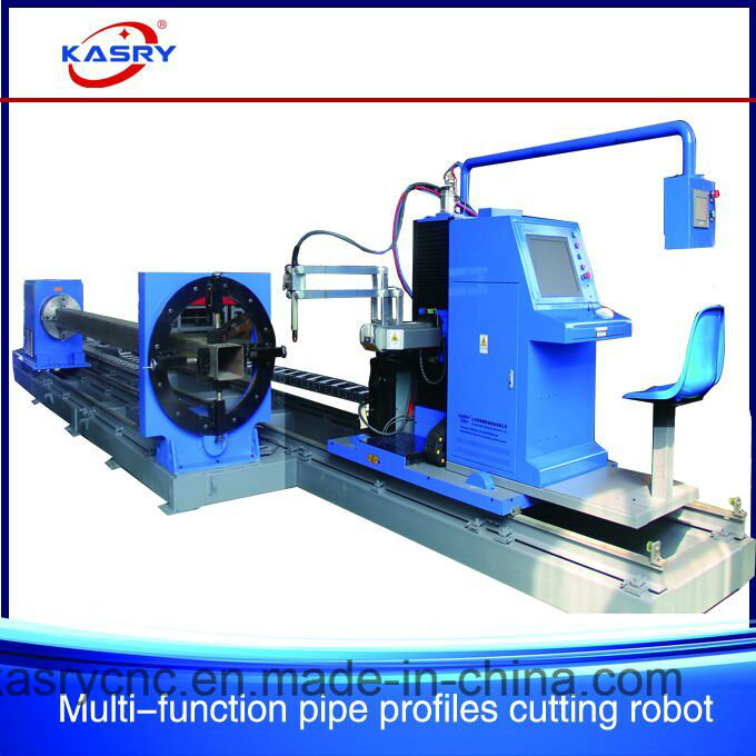 Square Tube CNC Plasma Coping Machine/Flame CNC Cutter