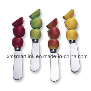 Apple Shape Butter Spreader, Stainless Steel Butter Knife