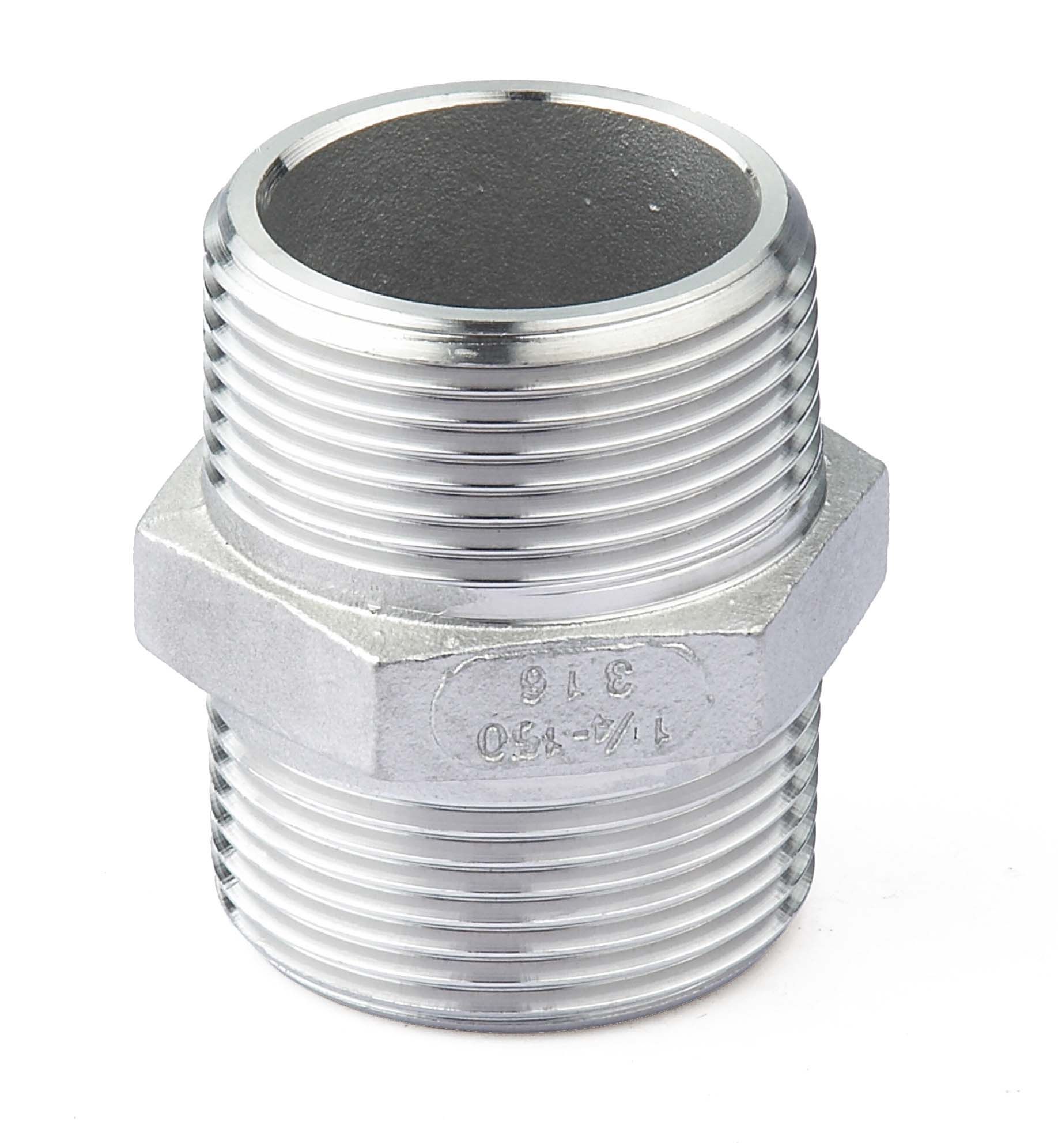 Industrial Stainless Steel Hex Nipple