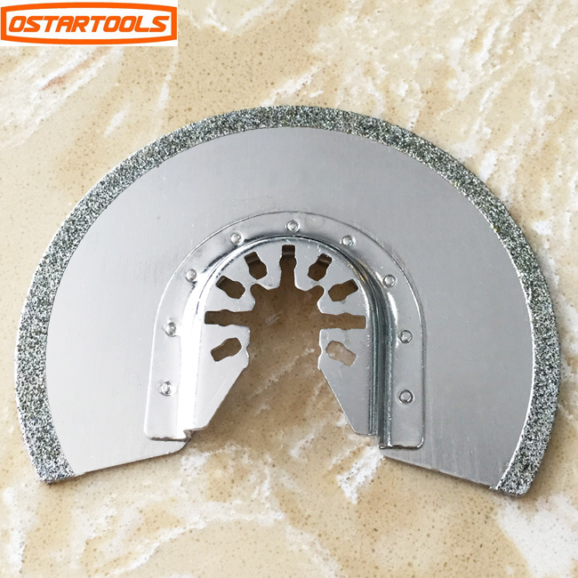 3-3/8 in. Diamond Grit Multi-Tool Half-Moon Blade Segment Saw Blade for Masonry