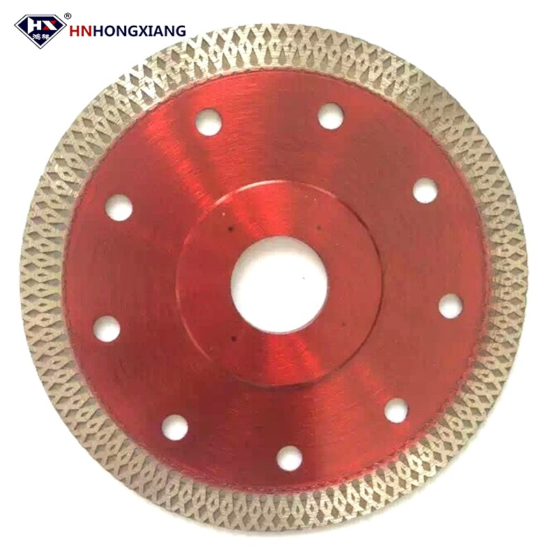 Cyclone Mesh Turbo Diamond Blade for Granite Sandstone Concrete Cutting