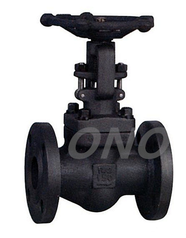 Forged Steel Through Way Flange Type Globe Valve