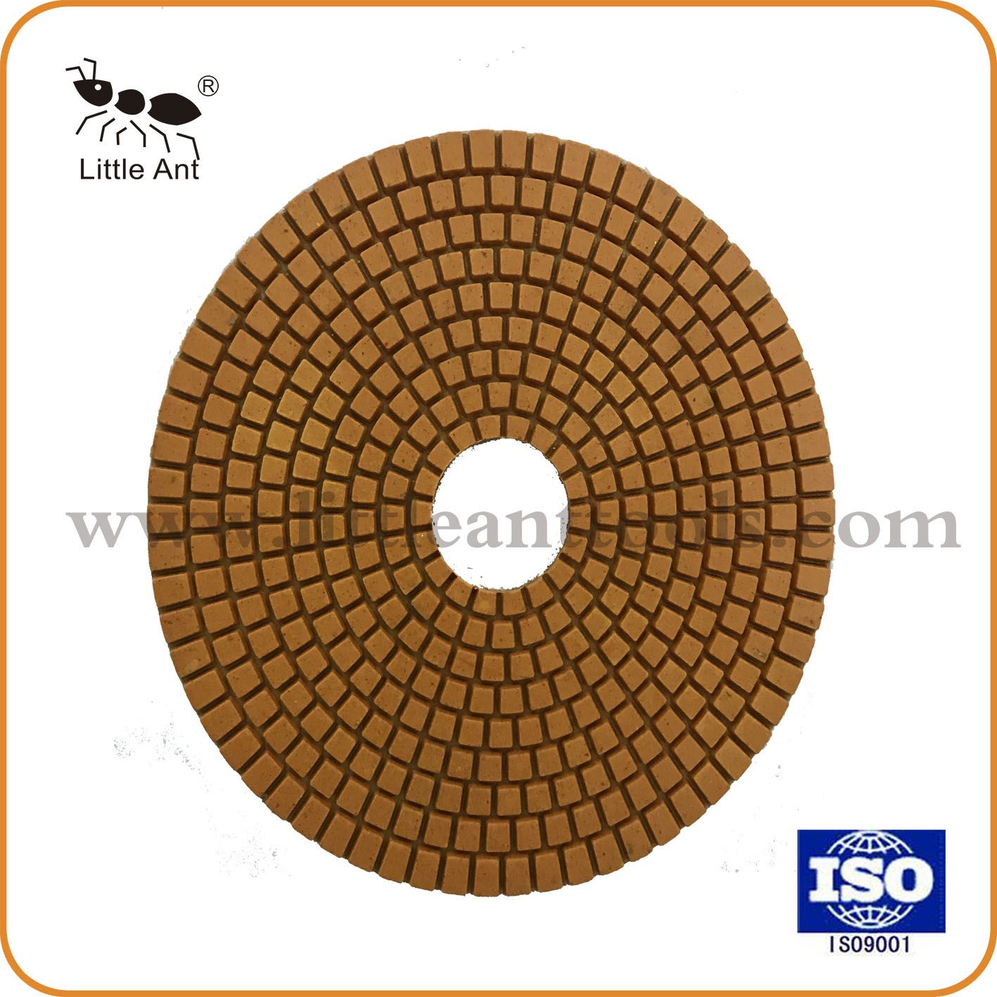 6 Inch 150mm Wet Diamond Polishing Pad Diamond Tool for Granite Marble Tile Nature Stone etc.