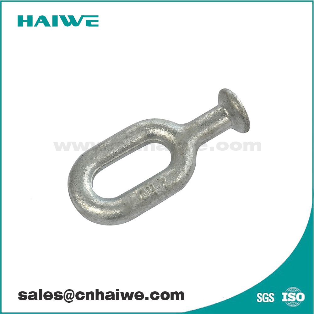 Ball-Head Shackle for Overhead Line Hardware