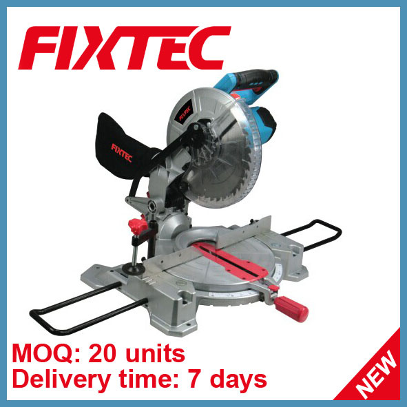 Fixtec Power Tools 1600W Double Mitre Saw for Aluminum