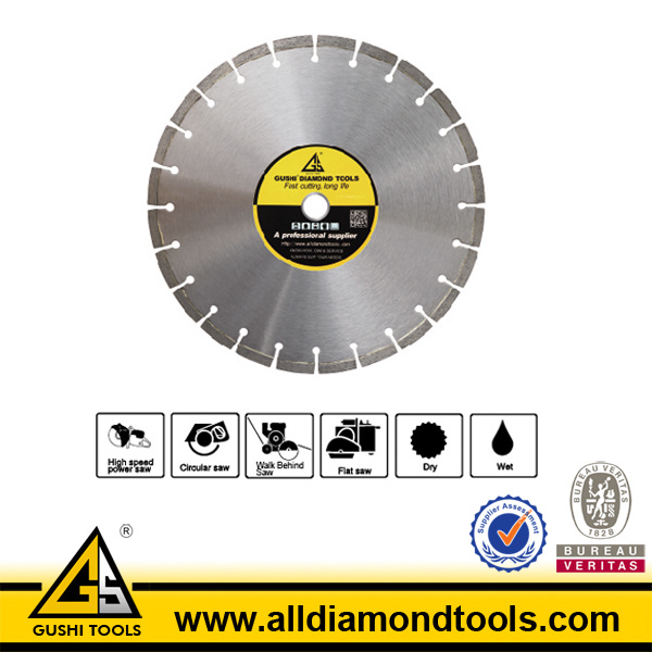 Laser Welded Diamond Blade for Cutting Marble