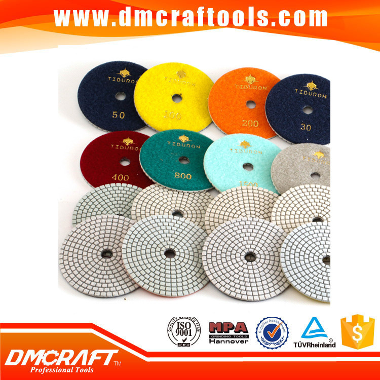 Wet&Dry Use Diamond Polishing Pads Stone Polishing Pads