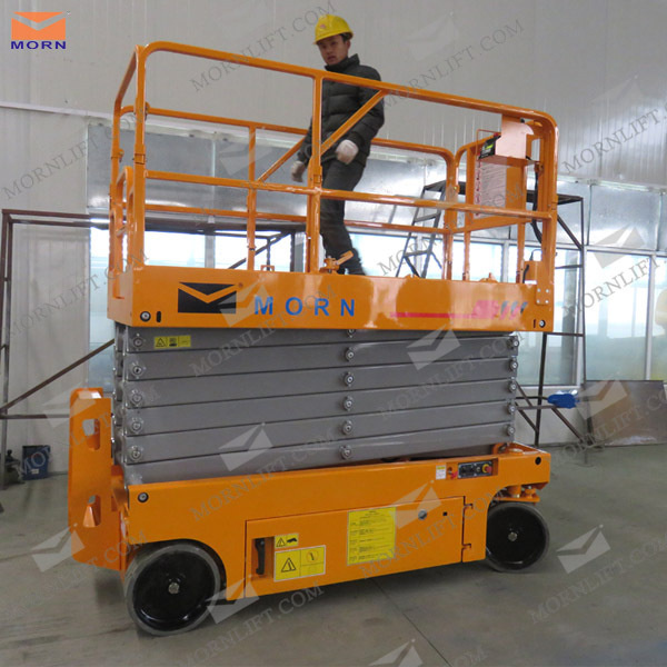 8m Mini Scissor Lift with Battery Power