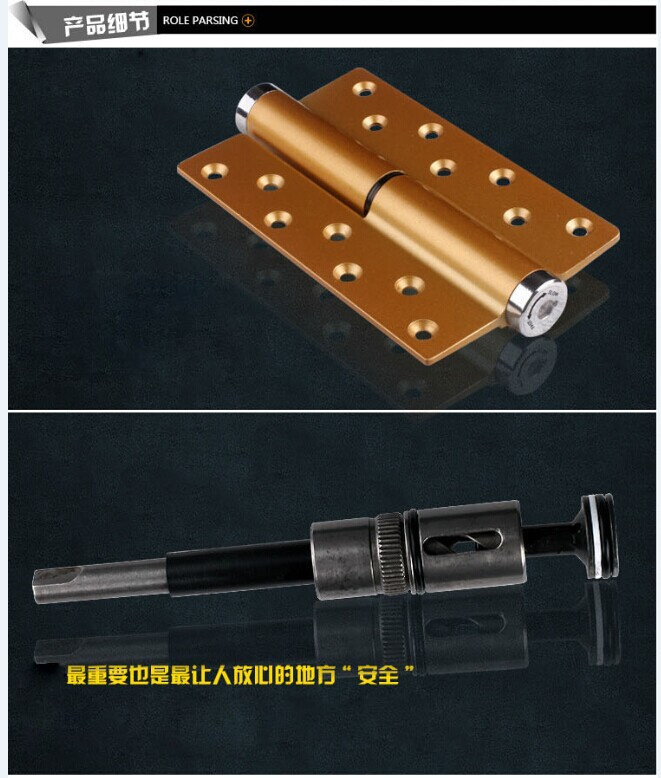 New Product Hardware Aluminum Alloy 3D Hydraulic Hinge (H086)