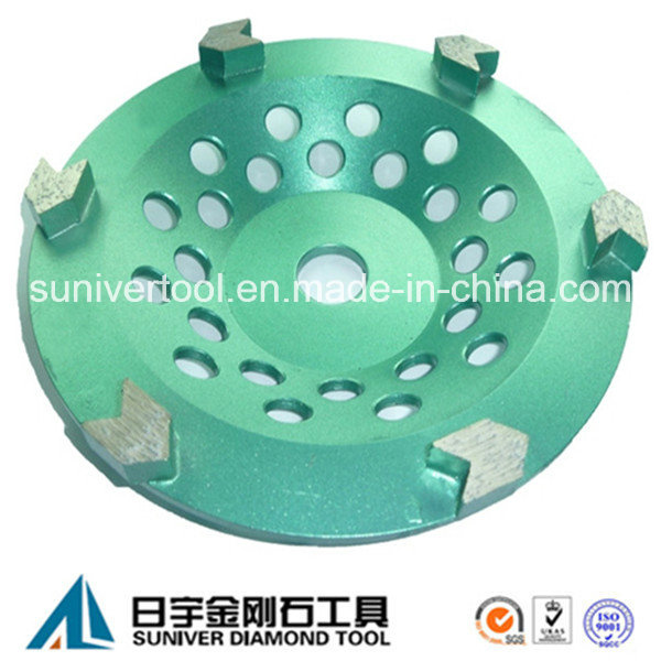 Arrow Segment Diamond Grinding Cup Wheel