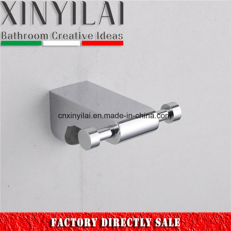 Bath Hardware Zinc Alloy Double Robe Hook