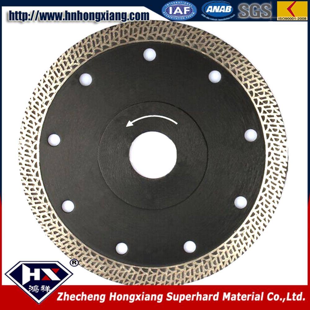 X Turbo Hot Press Diamond Saw Blade for Ceramic Tiles