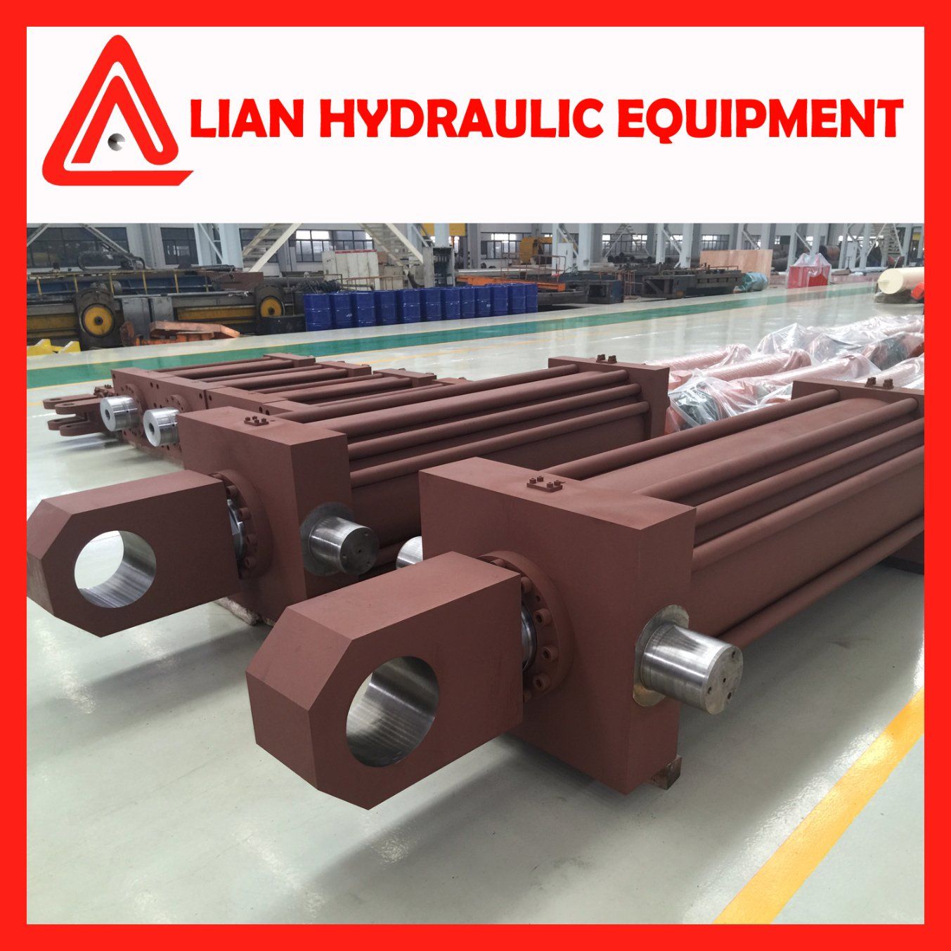 Nostandard Hydraulic Plunger Cylinder with Forged Steel Piston Rod