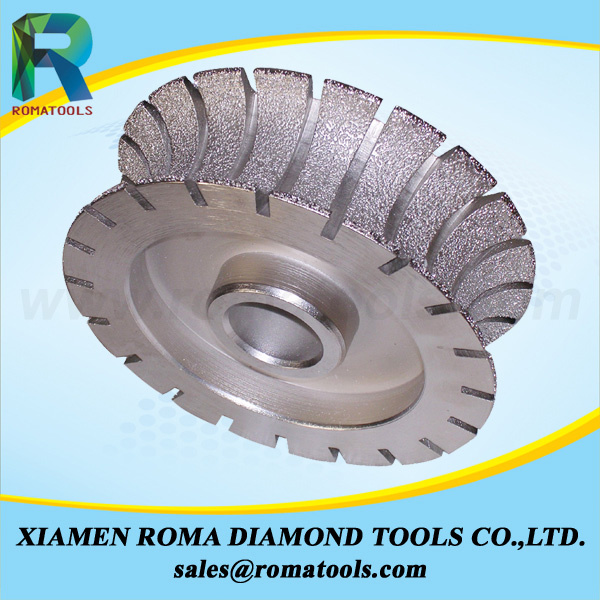 Romatools Diamond Profiling Wheels for Granite Marble and Sandstone