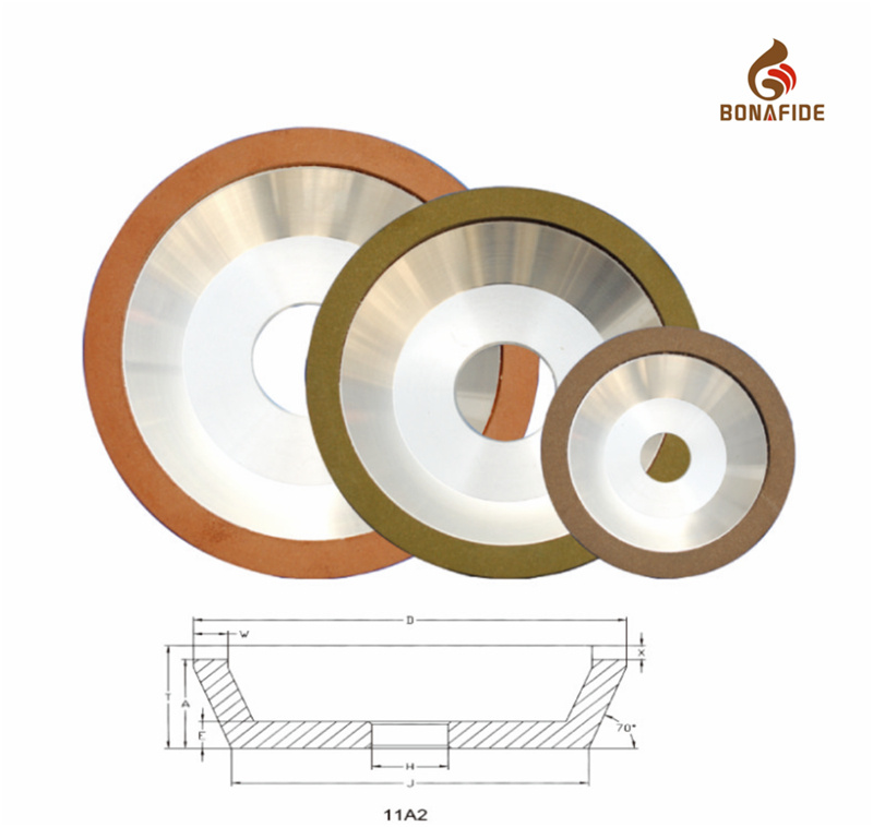 Resin-Bond Diamond Grinding Cup Type Wheel