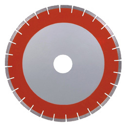 Brazed Diamond Saw Blades for Sandstone (Silent Body, Flat Segments)