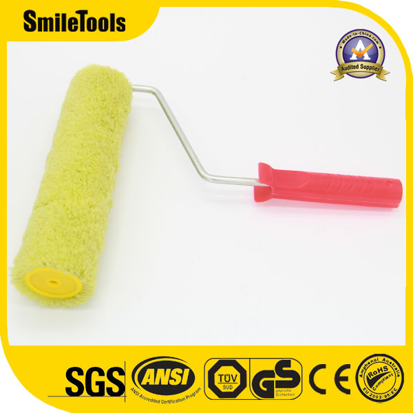 Mix Fabric Paint Roller Brush with Plastic Handle Painting Tools