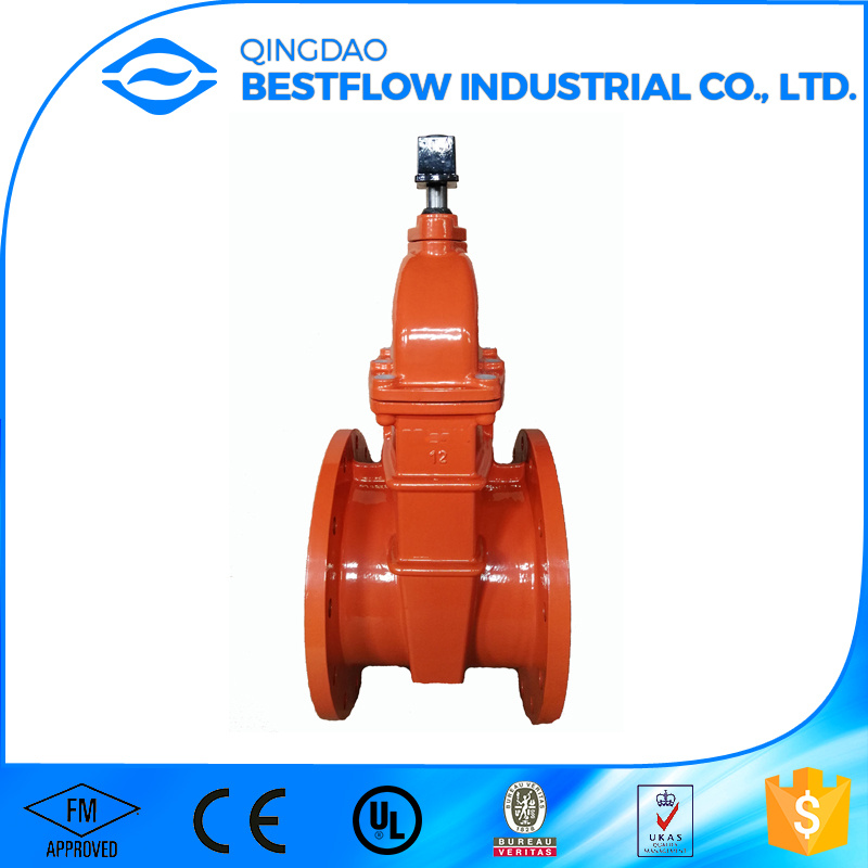 Awwa C515 Cast Iron Industrial Gate Valve