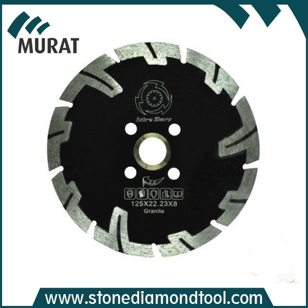 Turbo Segment Flush Diamond Saw Blade with Reinforce Protecting Teeth