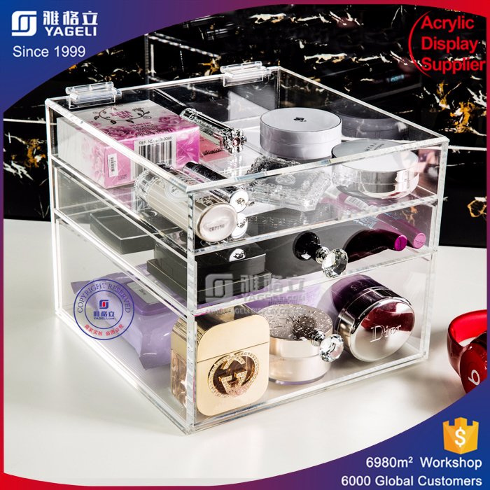 China Manufactory Offer Acrylic Makeup Organizer Display