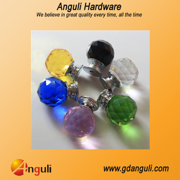 Home Decoration Furniture Hardware of Glass Crystal Knob