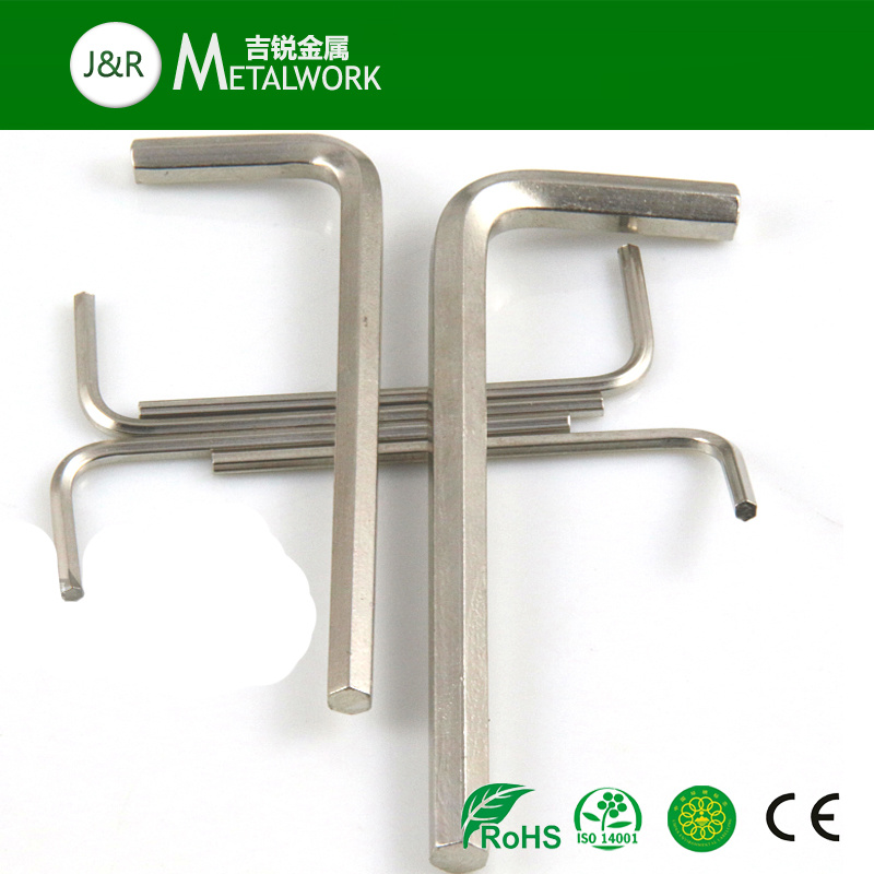 4mm 8mm Cr-V Alloy Steel L Shaped Hex Allen Key