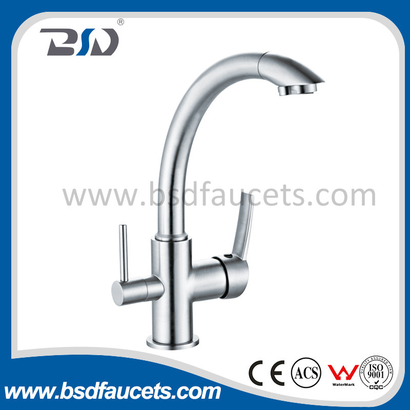 OEM Brass 3 Ways Kitchen Faucets for Drinking Water Purified Water