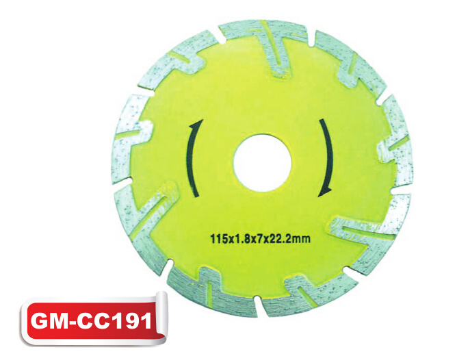 Cold Press Diamond Deep Cutting Saw Blades (GM-CC191)