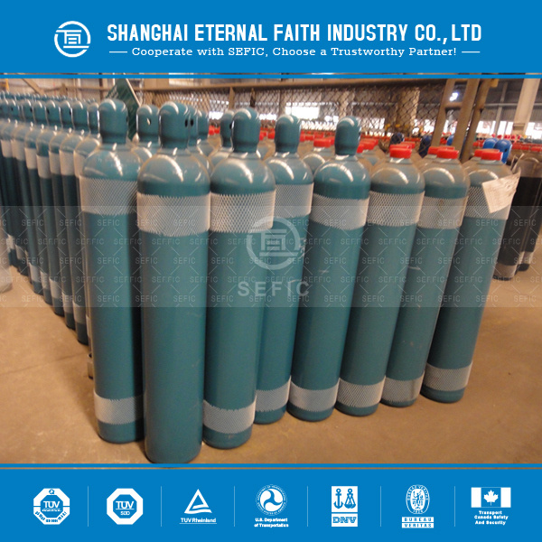 40L 47L 50L 6m3/7.5m3/10m3 High Pressure Oxygen/Argon Gas Cylinder