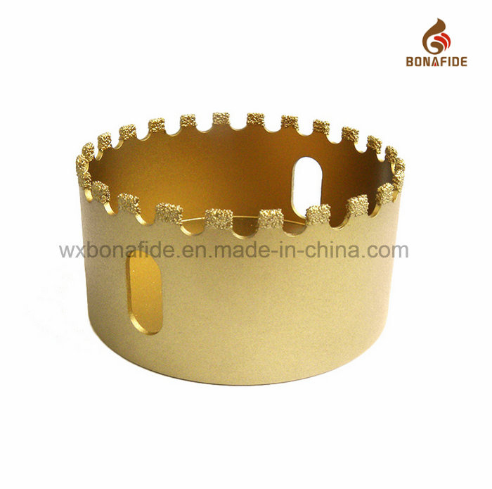 Vacuum Brazed Diamond Core Bits Crown Tooth