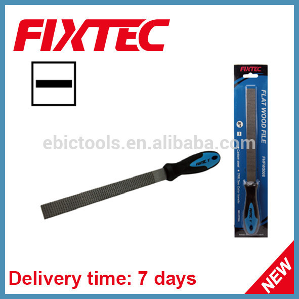 Fixtec Hand Tool Flat/Half Round/Round Wood File Folder