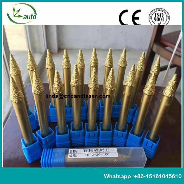 Carving CNC Machine Tools/CNC Diamond Engraving Bits for Stone Engraving