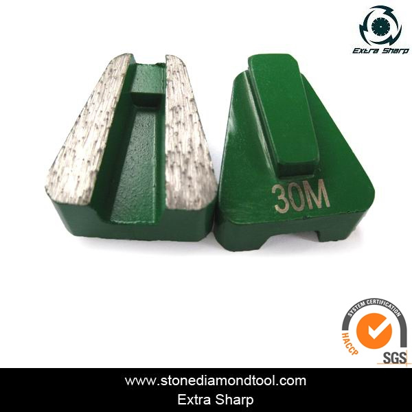 Quick Lock Scanmaskin Floor Grinding Diamond Segment for Concrete/Terrazzo/Floor