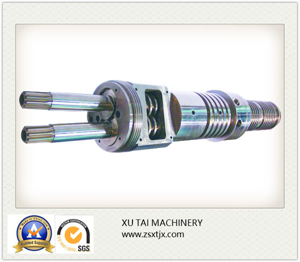 Conical Twin Screws for PVC/PE/PP Exstrusion