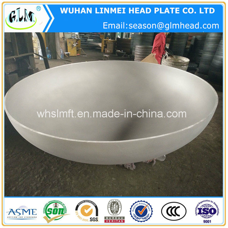 Stainless Steel Dish Head/Elliptical Head for Pressure Vessel Caps