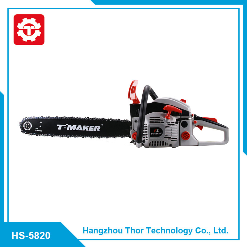 58cc Big Power Home Use Garden Tool Gasoline Chainsaw