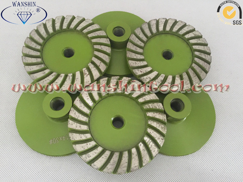 Turbo Diamond Cup Wheel for Hard Granite