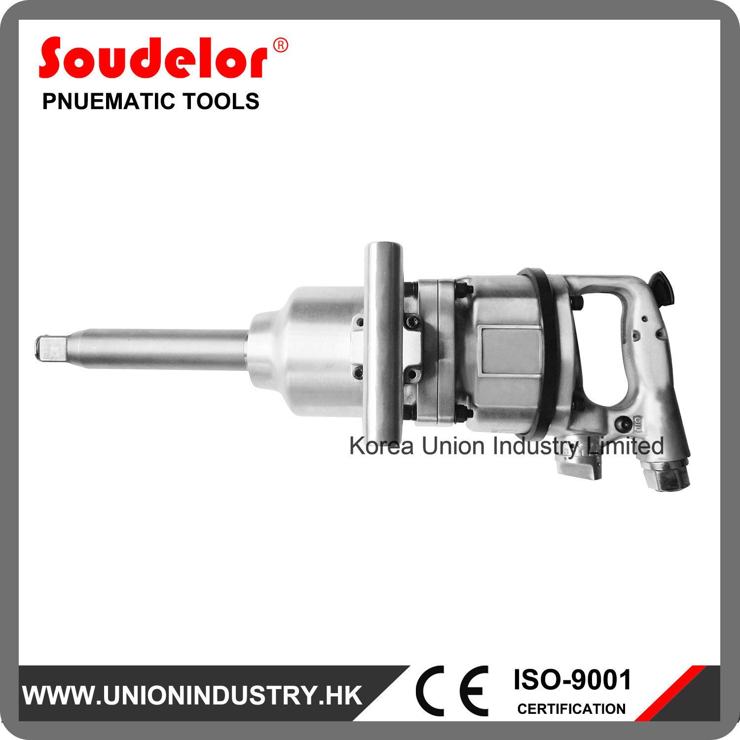 1 Inch Professional Quality Pistol Grip Impact Wrench Tool Ui-1206