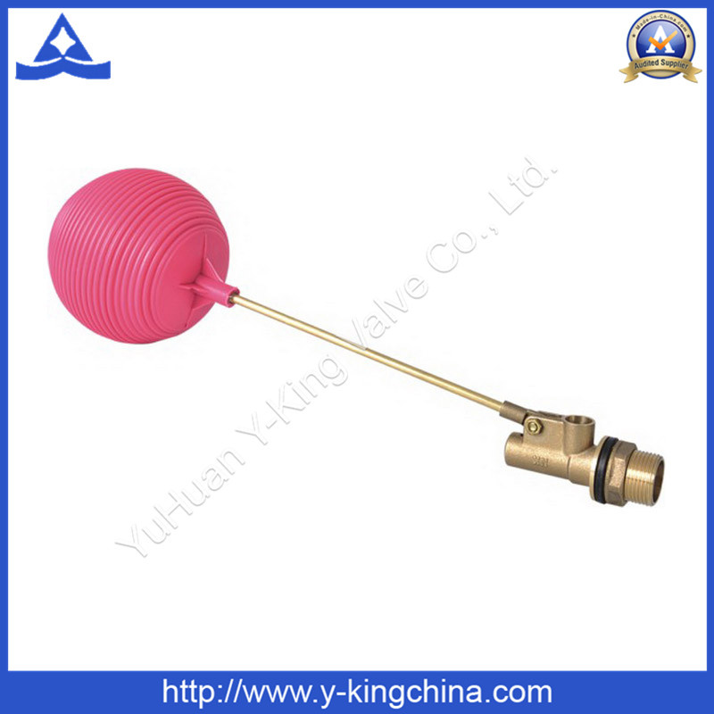 Brass Float Ball Valve with Brass Stem Plastic Ball (YD-3016)