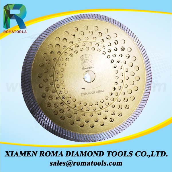 Diamond Saw Blades for O Type Turbo Blades From Romatools