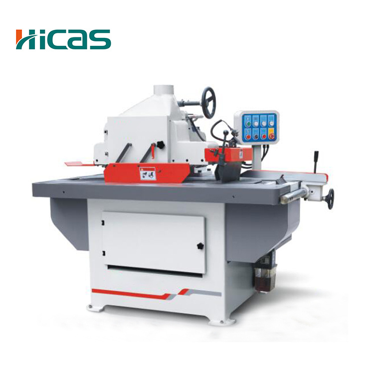 Hicas 920kg Wood Single Blade Rip Saw Machine