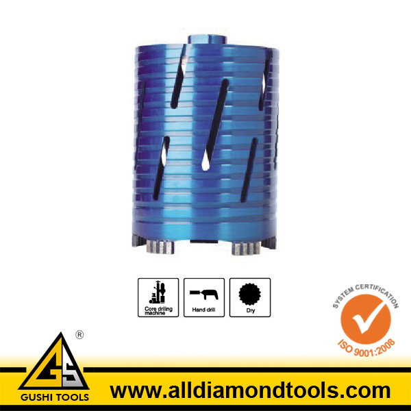 Dry Use Diamond Core Drill Bits for Concrete (HDCB)