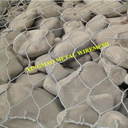 China Anping 2X1X1, 80X100mm Wire Basket Hot-DIP Galvanized Gabion (XM-G82)