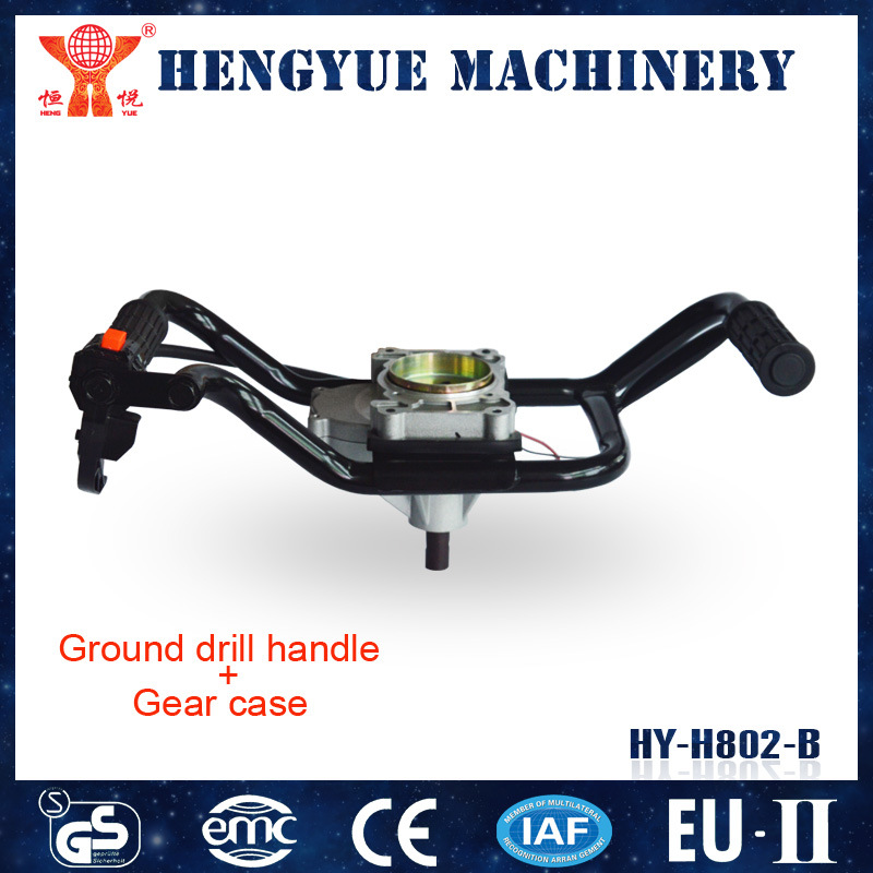 Ground Drill Handle and Gear Case for Ground Drill