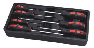 7 PCS Slotted Screwdrivers Set