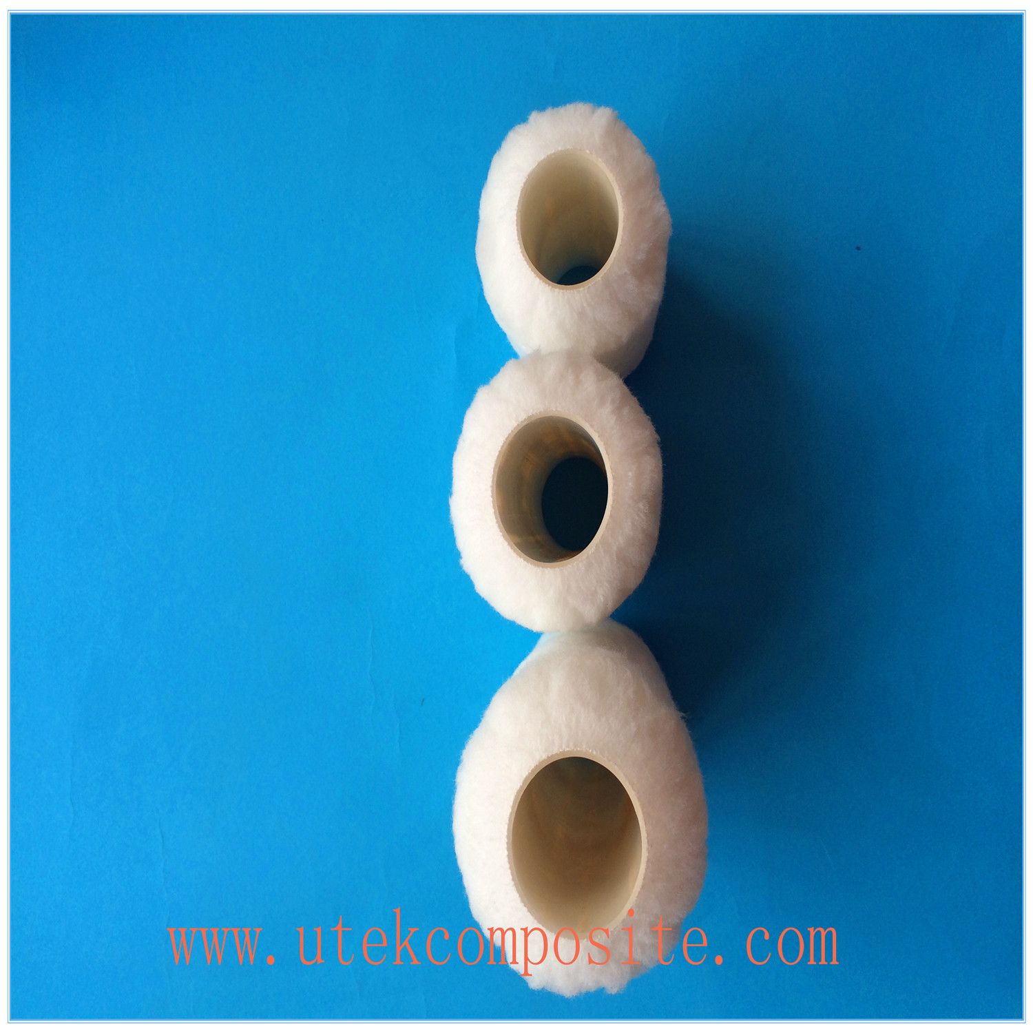 140mm Hair Length Plastic Handle Paint Roller for FRP Products