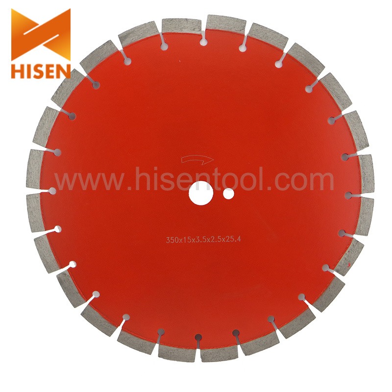 Diamond Laser Welded Saw Blade for Asphalt