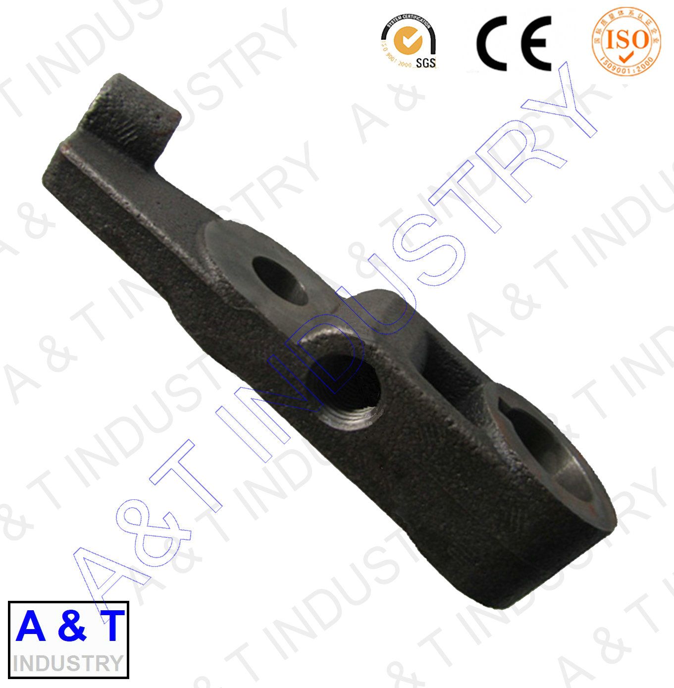 OEM Ductile Iron Casting Parts Connecting Rod Drilling Machine Parts