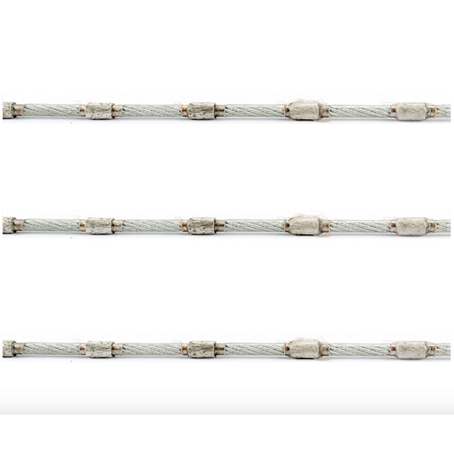 7.3mm/6.3mm Diameter Diamond Wire Saw for Cutting Granite Slab on Multi Wire Saw Machine