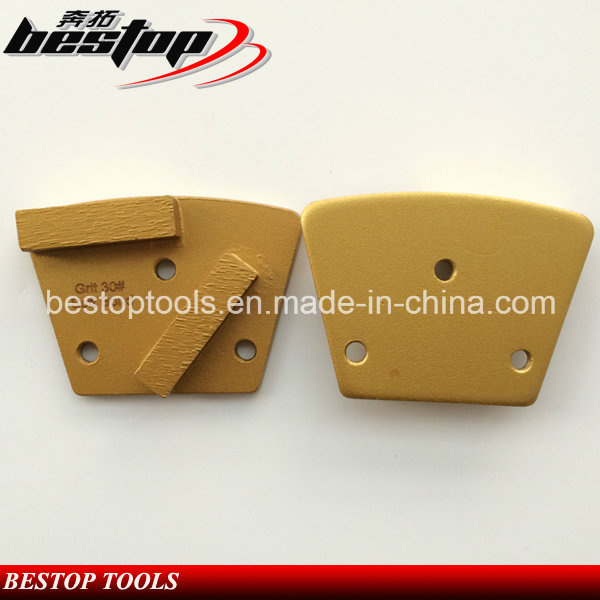 Magnetic Back Diamond Concrete Grinding Tools with M6 Screw Holes